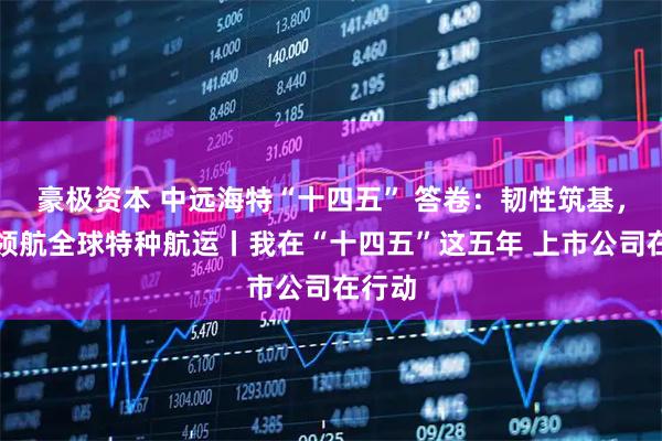 豪极资本 中远海特“十四五” 答卷：韧性筑基，跨越领航全球特种航运丨我在“十四五”这五年 上市公司在行动