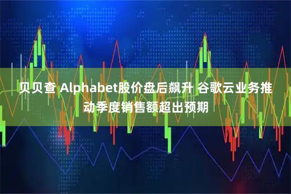 贝贝查 Alphabet股价盘后飙升 谷歌云业务推动季度销售额超出预期